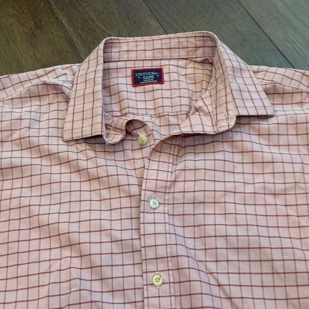 UNTUCKit Giacosa Wrinkle Free Long Sleeve Button Down Size XL - Picture 3 of 8